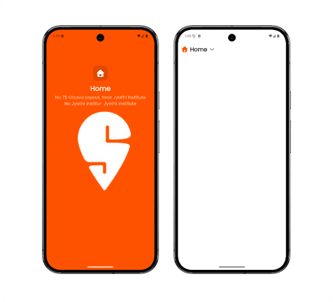 Swiggy Splash Screen